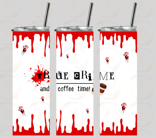 True Crime 20oz Skinny Tumbler